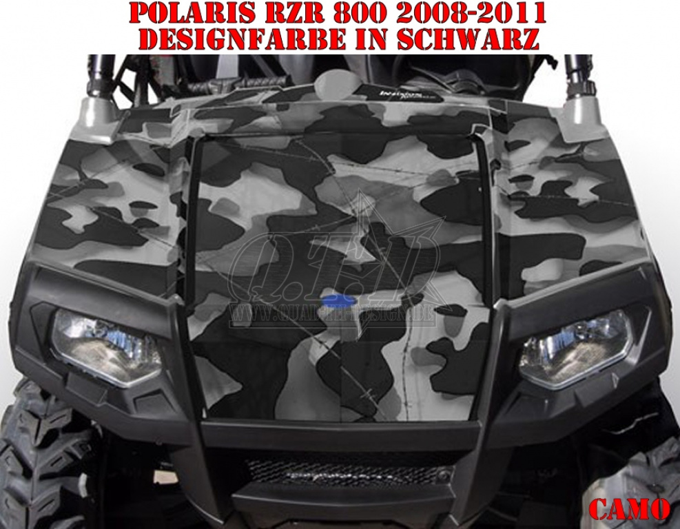 Camo Schwarz für Polaris RZR 800/800 S - 2006-2010